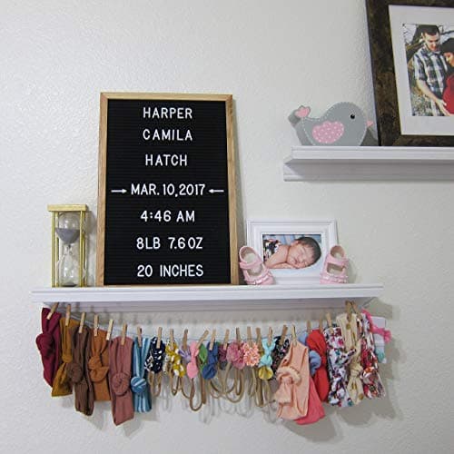 Felt Letter Board 12"x18" Oak Frame Letter Board With letters Felt Board Felt Sign