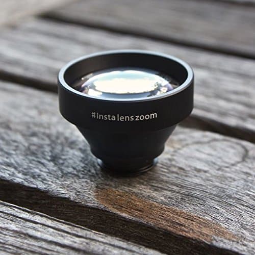 instaLens Telephoto(ZOOM) - Premium an Award-Winning Lens Kit for Smart phones (including Apple iPhone, Samsung Galaxy, HTC, Motorola, Nokia, Blackberry, Google and More), Tablets, iPad, and Laptops includes One telephoto Lens