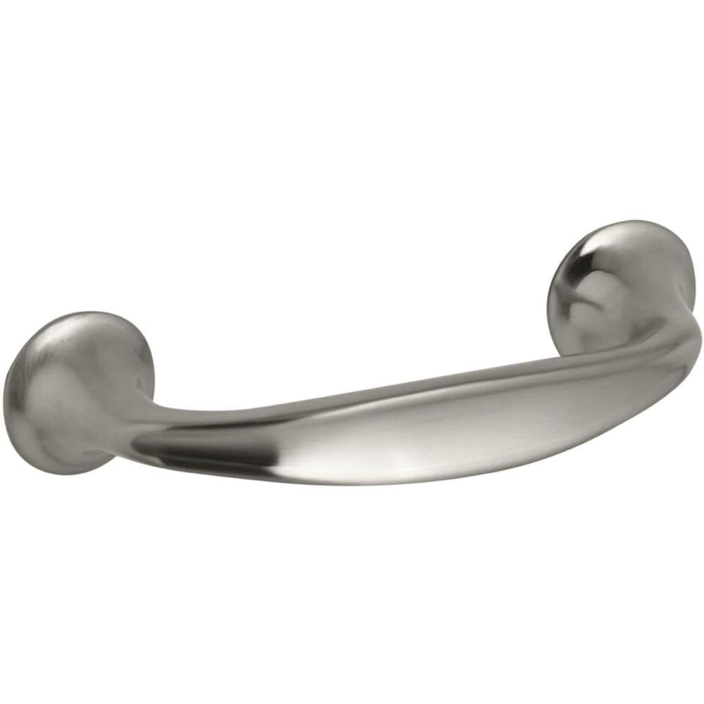 KOHLER K-11285-BN Forté 3-Inch Drawer Pull, Vibrant Brushed Nickel