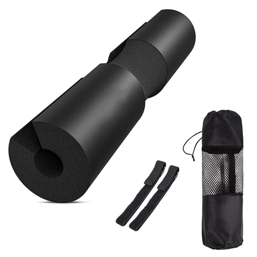 Barbell Pad, Relief Pressure from Neck, Shoulder, and Provide Lower Back Support, Non-Slip EVA Foam Squat Pad, Hip Thrust Pad for Squats, Lunges - For Standard & Olympic Bars