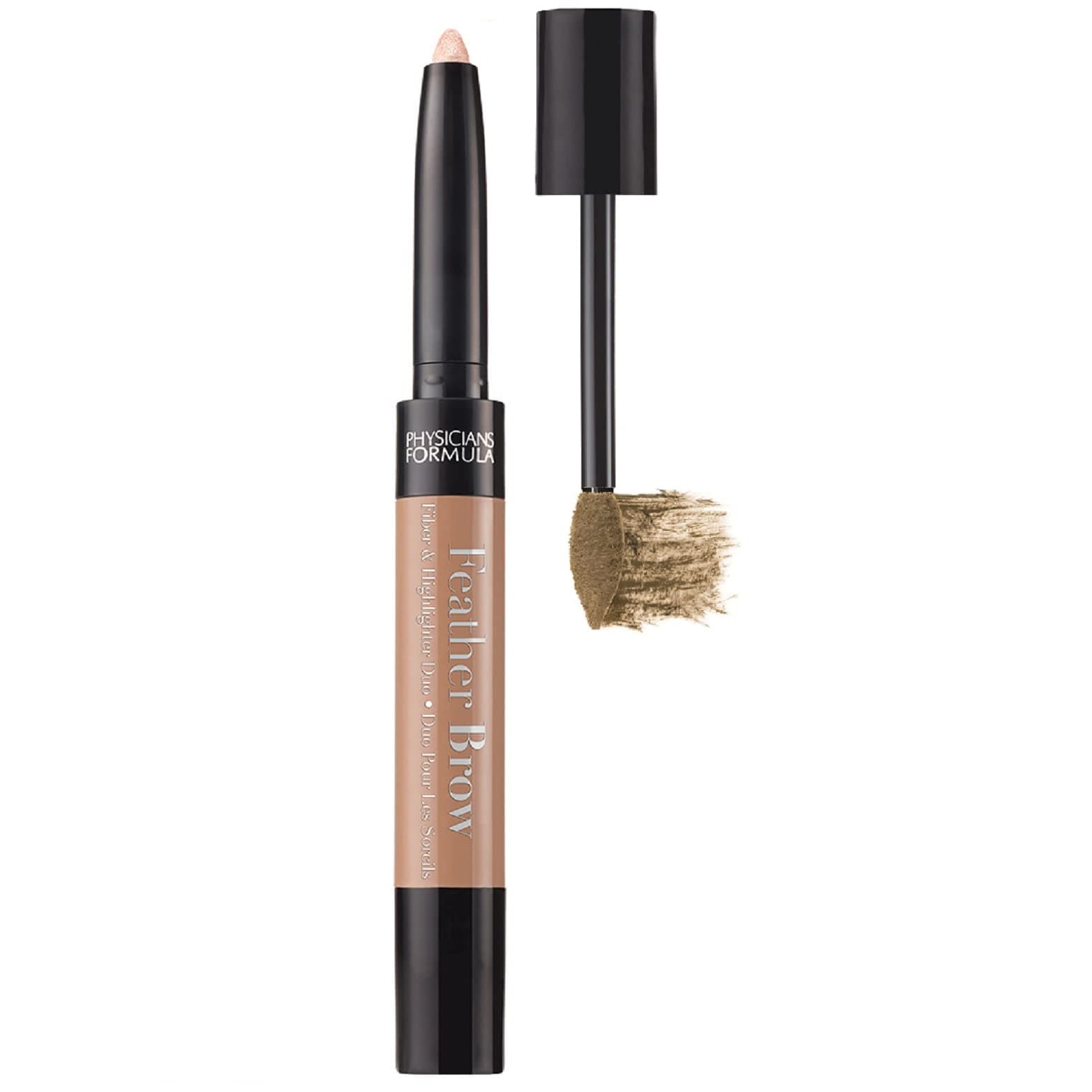 Physicians Formula Eye Booster Lash Feather Brow Fiber And Highlighter Duo