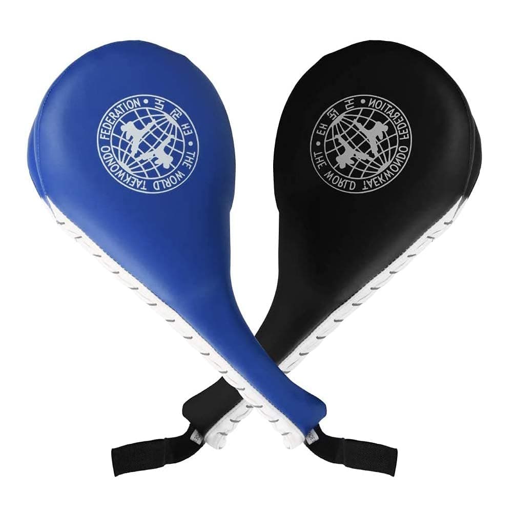 ELECDON 2 Pair of Taekwondo Kick Pads - Strike Pads for Kickboxing and Martial Arts Equipment Karate Kickboxing Punch Pads MMA Practice for Kids Youth Adult