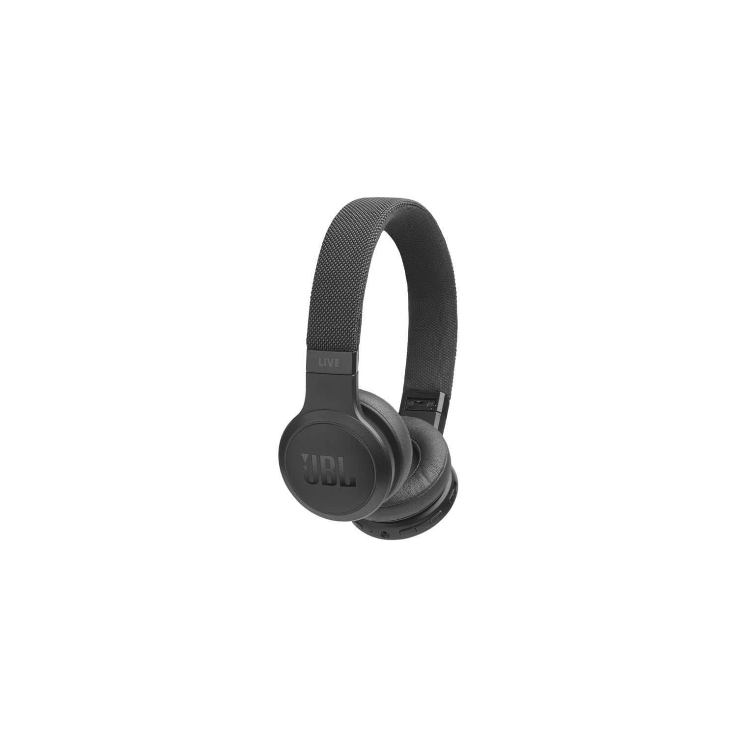 JBL LIVE 400 BT Wireless On-Ear Headphones with Alexa Built-In, Google Assistant and Bluetooth, Up to 24 Hours of Music, Ambient Aware and TalkThru Technology, Black
