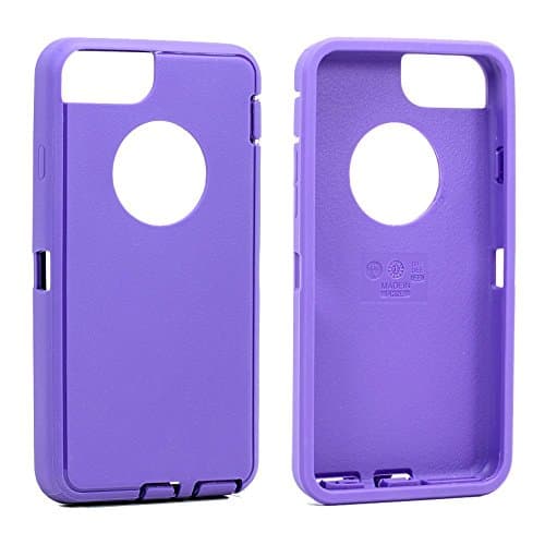 Apple iPhone 6 Plus 5.5 Replacement TPE Silicone Skin for Otterbox Defender Series Case Cover For Apple iPhone 6Plus/iPhone 6s Plus 5.5 inch (Purple)