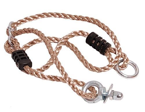 Pendulum / Vertical Tyre Swing Rope & Fixing Set - Climbing / Swing Frame Accessory (Rope Set Only - Tyre Not Included)