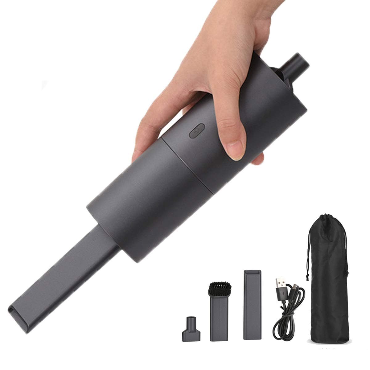 Dealswin Vacuum and Blower Cleaner 2-in-1, Cordless Rechargeable Computer Cleaner Electric Blower Duster Portable Car Cleaner Best Cleaner for Cleaning Dust,Hairs,Crumbs,Scraps