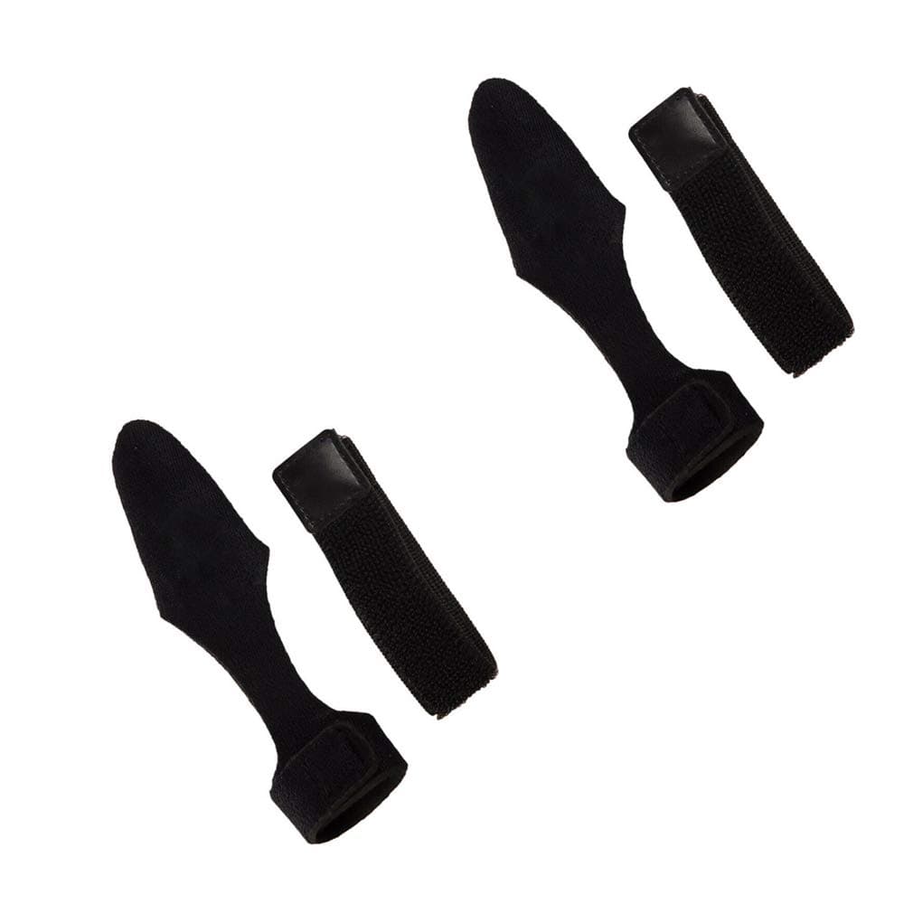 KOOBOOK 2Sets Fishing Rod Tip Cover and Rod Tie Truss Cane Sleeves Pole Glove Protector Case Fastening Strap Set Accessories