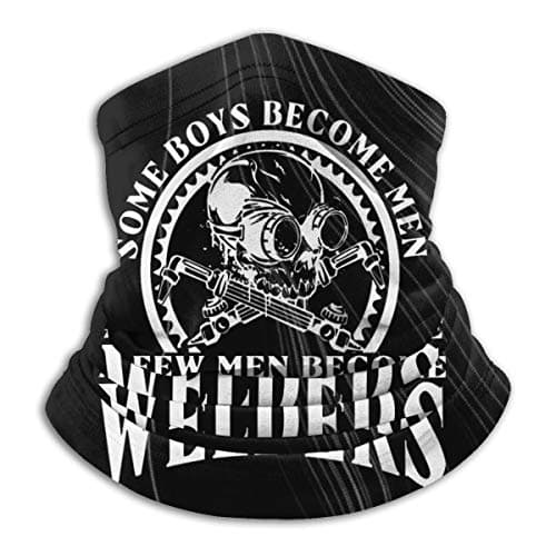 YJMHstore I Am A Welder Badass Welding Winter Fleece Neck Gaiter Neck Warmer Face Mask Outdoor