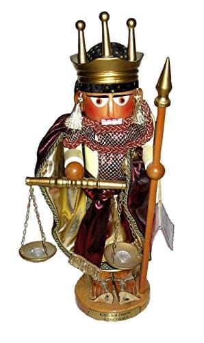 Retired Signed Karla SteinbachKing Solomon Biblical Nutcracker 4th in Series