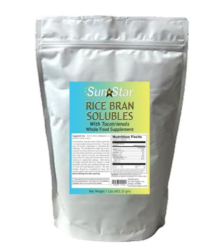 Rice Bran Solubles with Tocotrienols