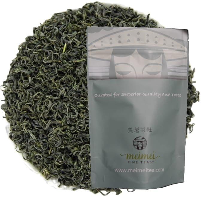 Premium Early Spring Enshi Jade Dew Green Tea, Chinese Loose Leaf Tea Ecologically Grown High Mountain Selenium-Rich, High Antioxidants Energy Boost 75g/2.65oz