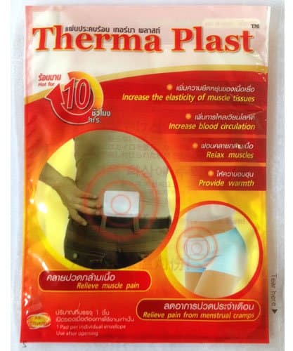 Therma Plast Pain-reliever Plaster Muscle Relaxing, Get Warm