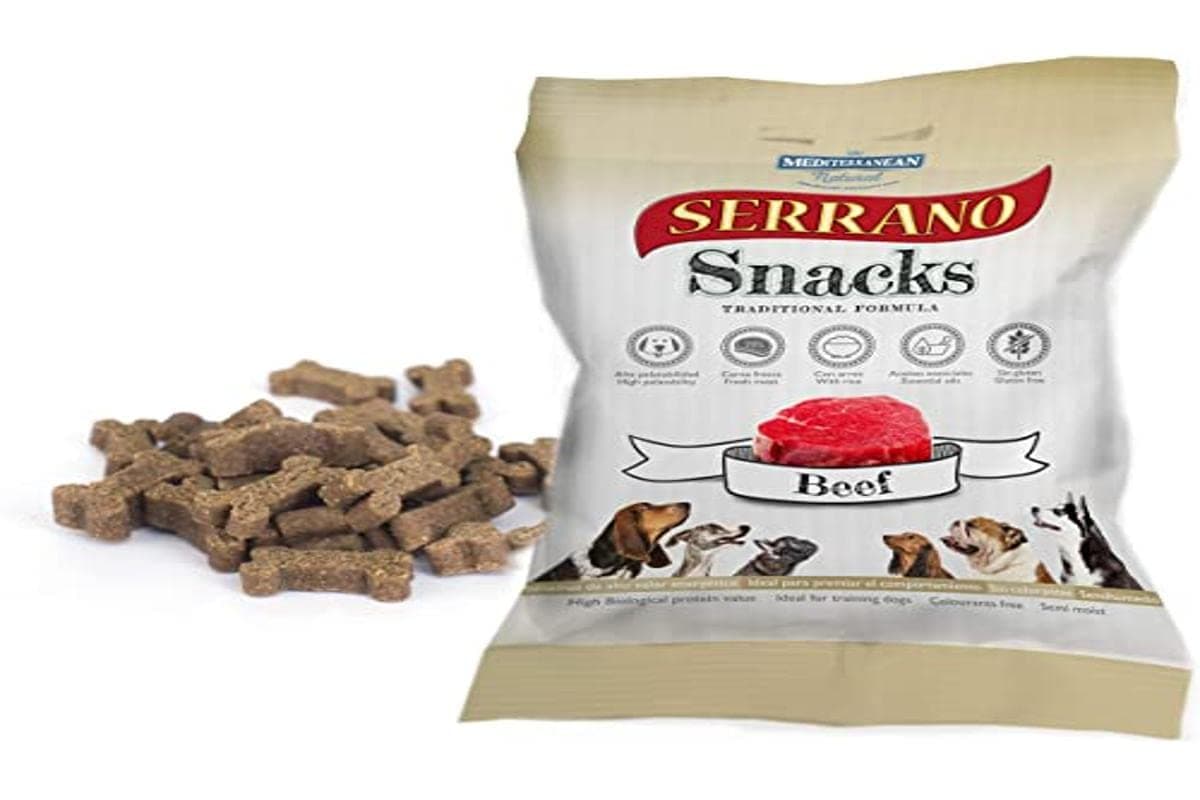 Mediterranean Natural - Snacks Serrano for dogs, Ox, 100 g, 1 unit