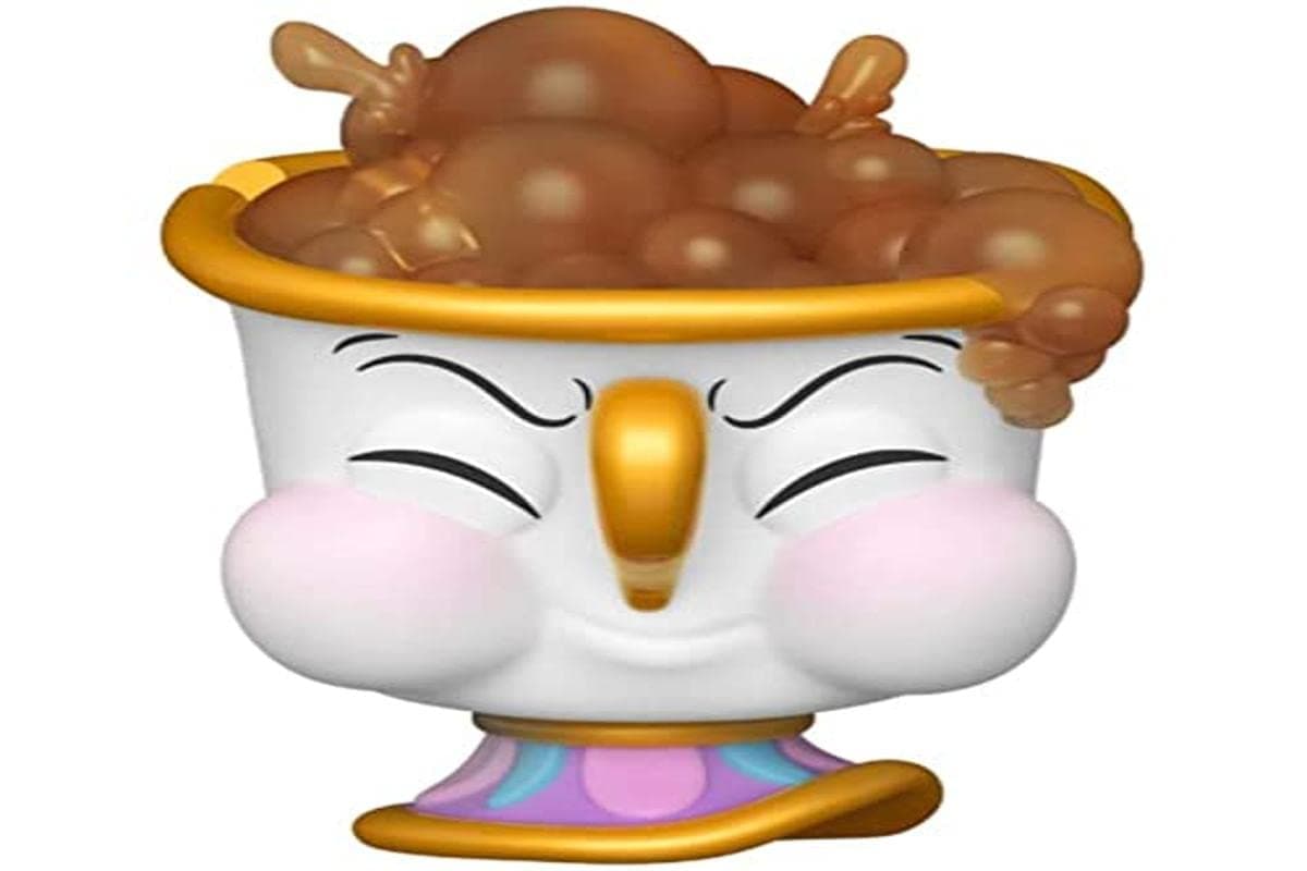 Funko Pop! Disney Beauty and The Beast Chip Blowing Bubbles Exclusvie