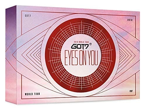 JYP Entertainment GOT7 - GOT7 2018 World Tour Eyes ON You DVD 3Discs+Photobook+Sticker+Photocard+Double Side Extra Photocards Set