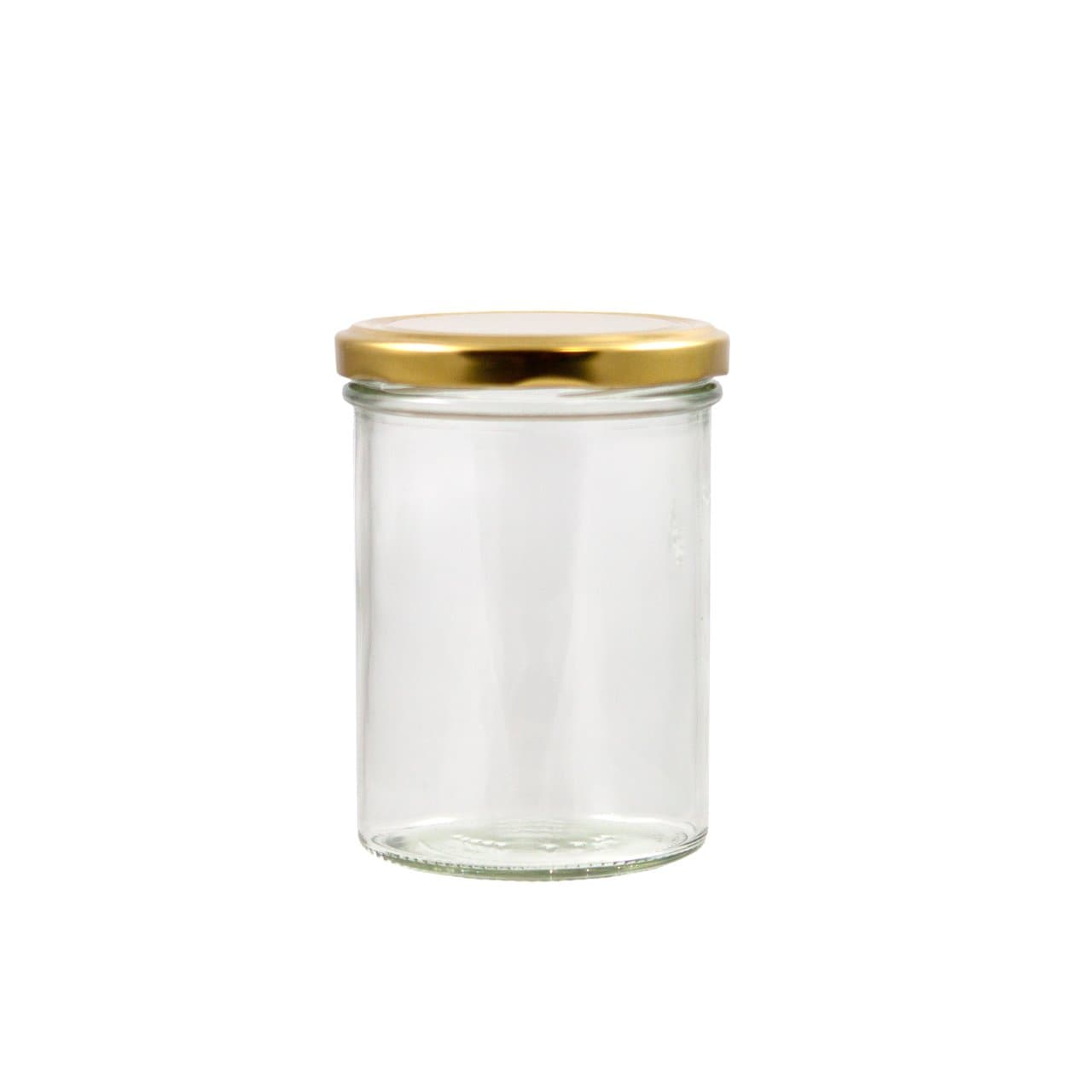 Large Quality Glass Jam Jars 435ml Bonta Jars, Perfect for Chutney and Pickles, Pack of 6