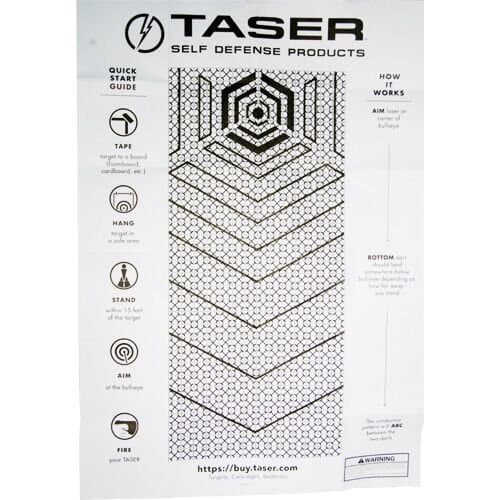 Southern Garden Tools Taser Accessories for Taser Pulse, Bolt, Strike and Attack (Taser Practice Target)