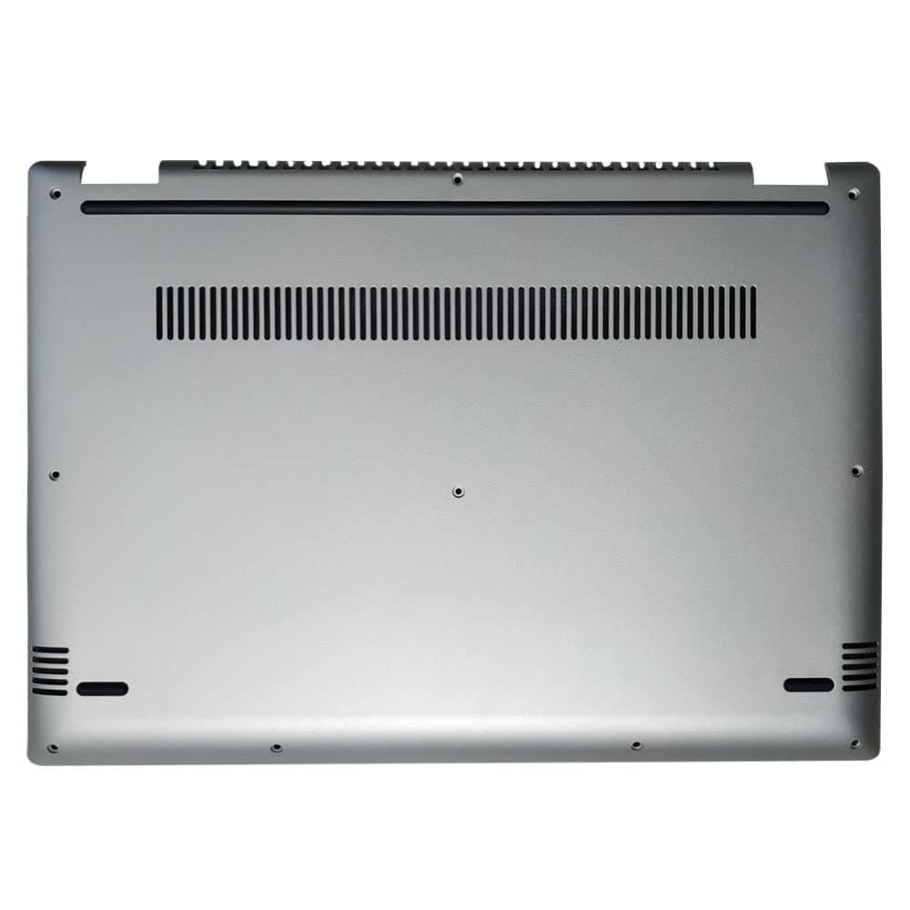 New Laptop Replacement Bottom Base Cover Case Fit Lenovo Flex 5-1470 D Shell (Sliver)