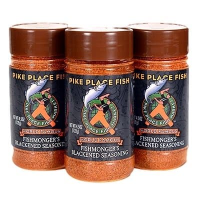 Pike Place Fishmonger's Blackened Seasoning, 4.5000-Ounce (Pack of 3)
