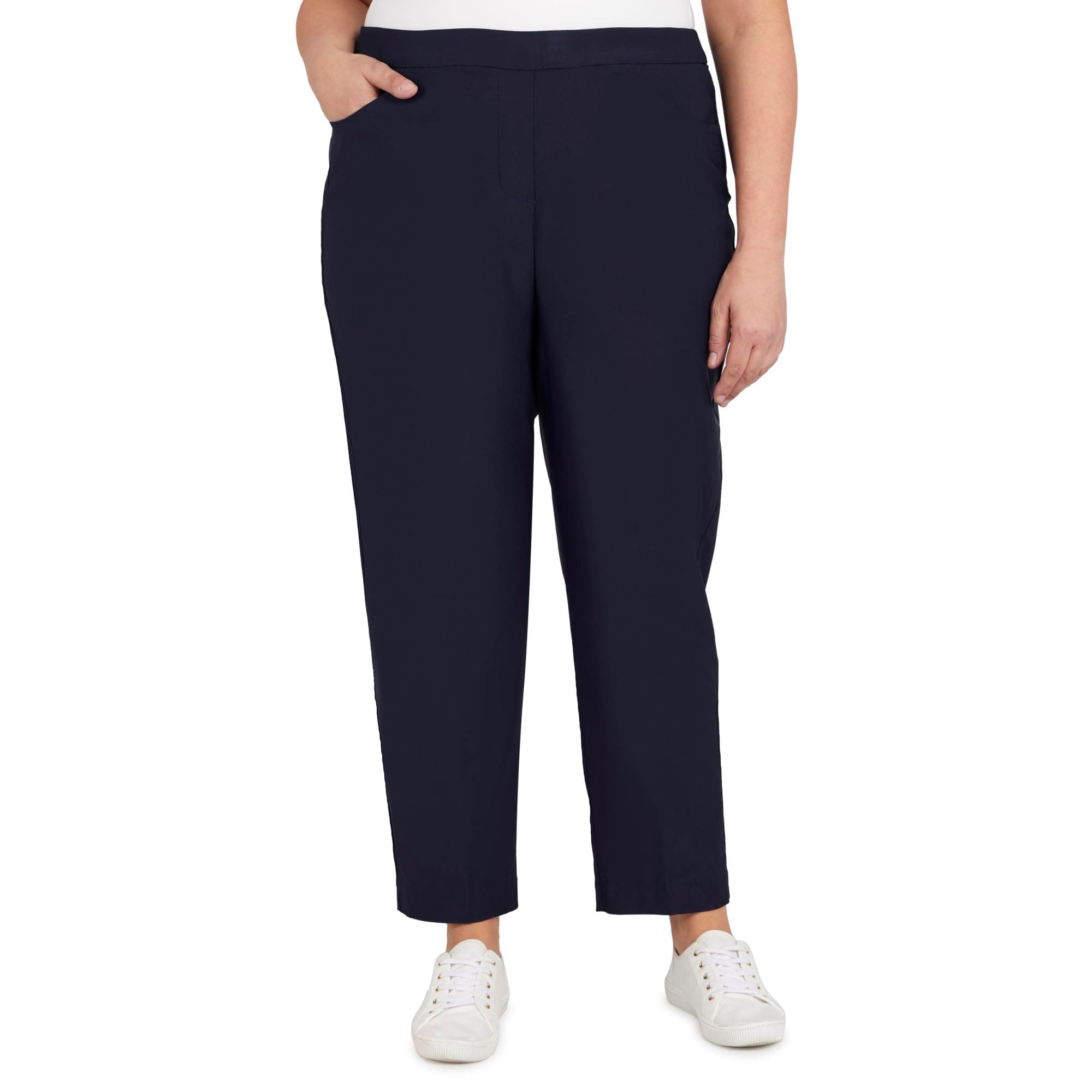 Alfred DunnerWomen's Petite Proportioned Medium Allure Slim Pant