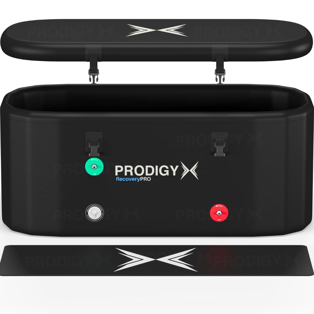 PRODIGYX Ice Bath Tub [XXL UPGRADED] For Athletes - Water Chiller Compatible - Cold Plunge - Outdoor, Portable, Inflatable - RecoveryPRO