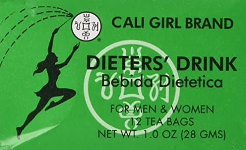 Dieter's Drink - For Men & Women, 12 bags,(Cali Girl Brand) by Cali Girl