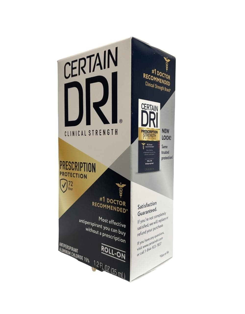 Certain Dri Anti-Perspirant, Roll-On, Pack of 3, 1.2 oz