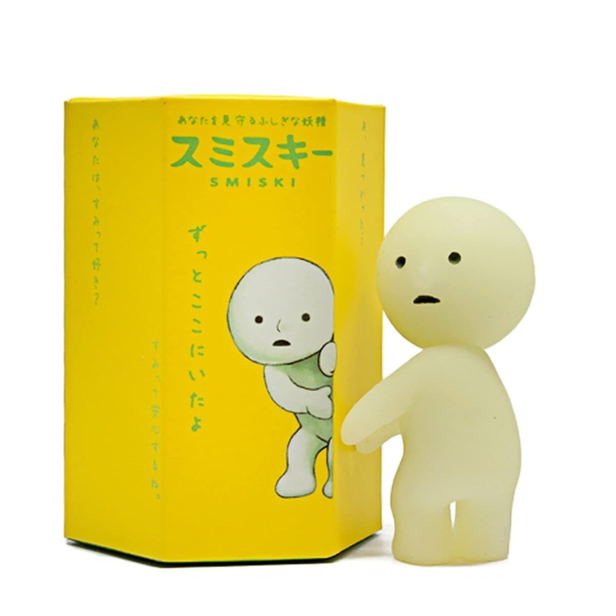 Dreams Usa Smiski Glow In The Dark Minifigures, Series 1, Random Style, 1 Pack