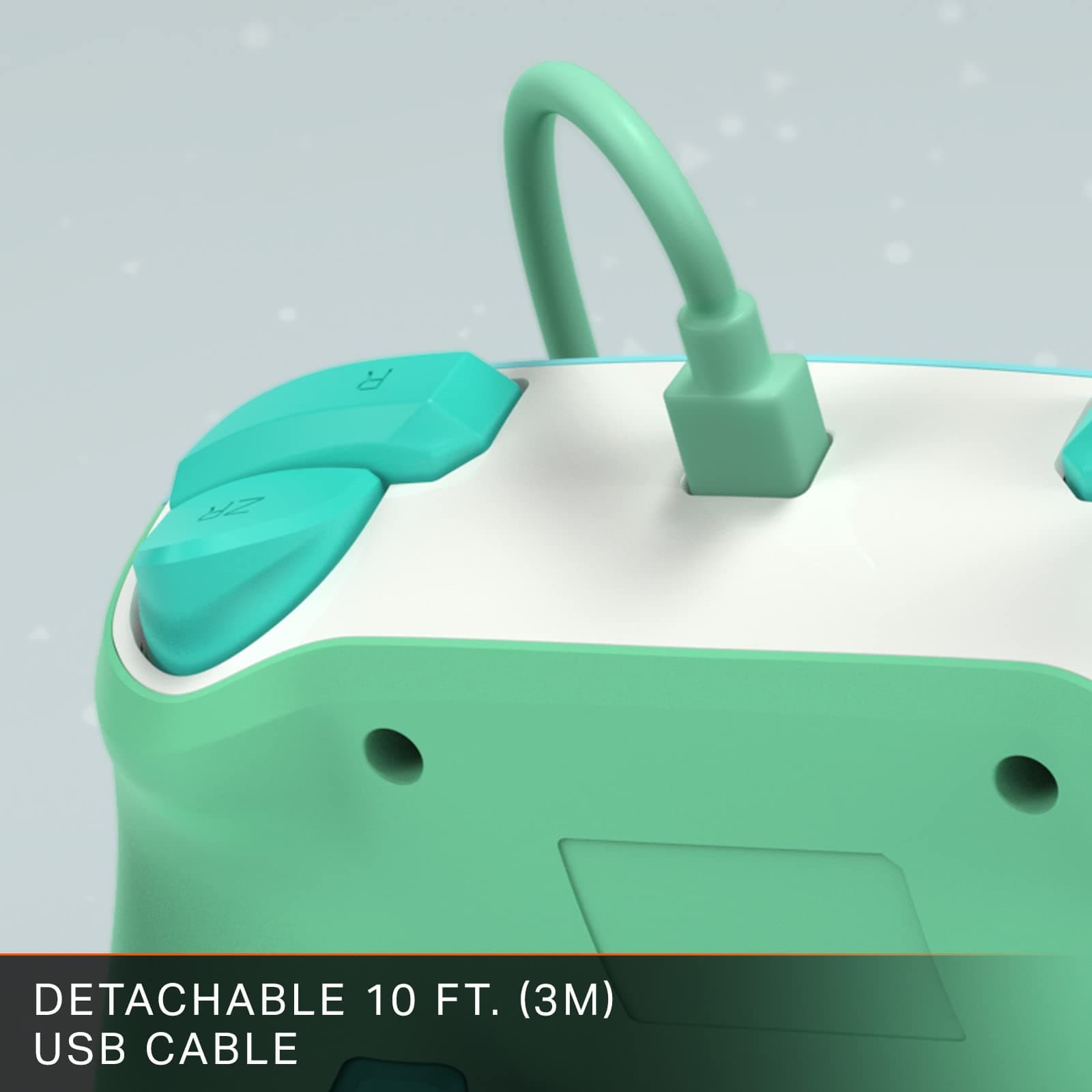 PowerA Enhanced Wired Gaming Controller for Nintendo Switch, Animal Crossing, Blue (Officially Licensed)