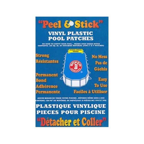Boxer Swimming Pool Vinyl Plastic Pool Repair Patches - Large