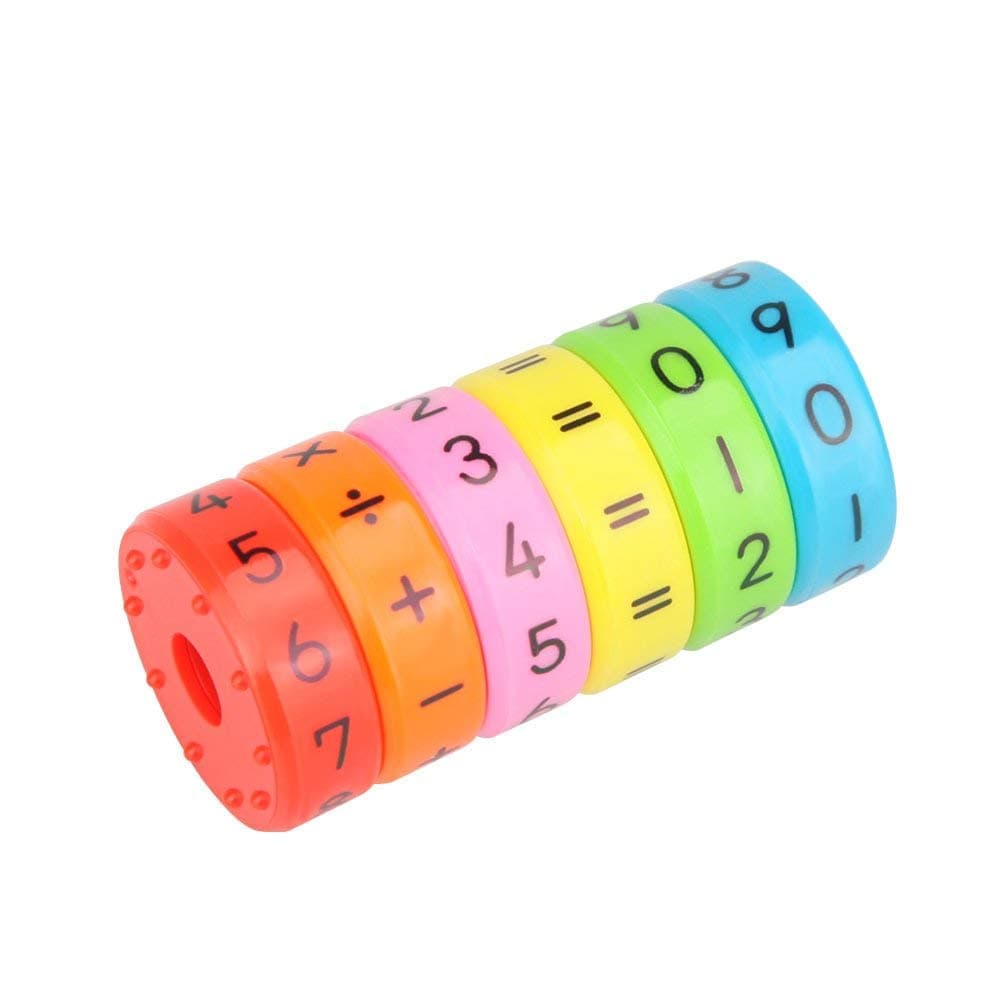 Magnetic Arithmetic Learning Toys Math Games Math Resources Children Number Games Number Blocks Magnet Toys for Kids Children Gifts