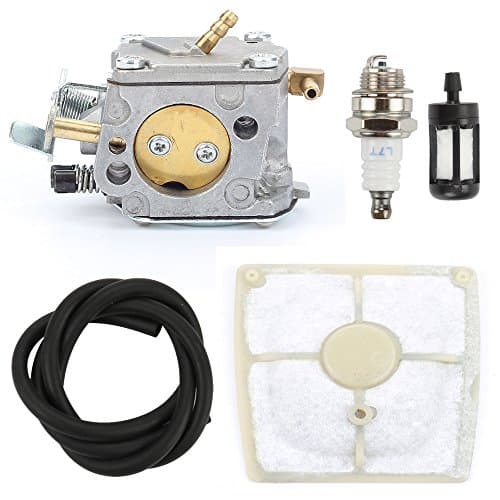 Milttor Carburetor with Fuel Filter Line Air Filter Spark Plug Fit STIHL 041 041AV 041 Farm Boss