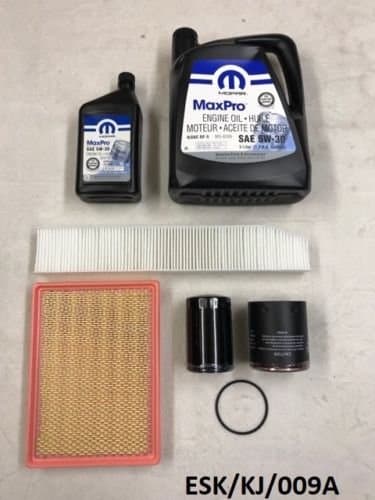 MOPAR Engine Medium Service KIT Cherokee 2.5 & 2.8CRD 2002-2004 5W30
