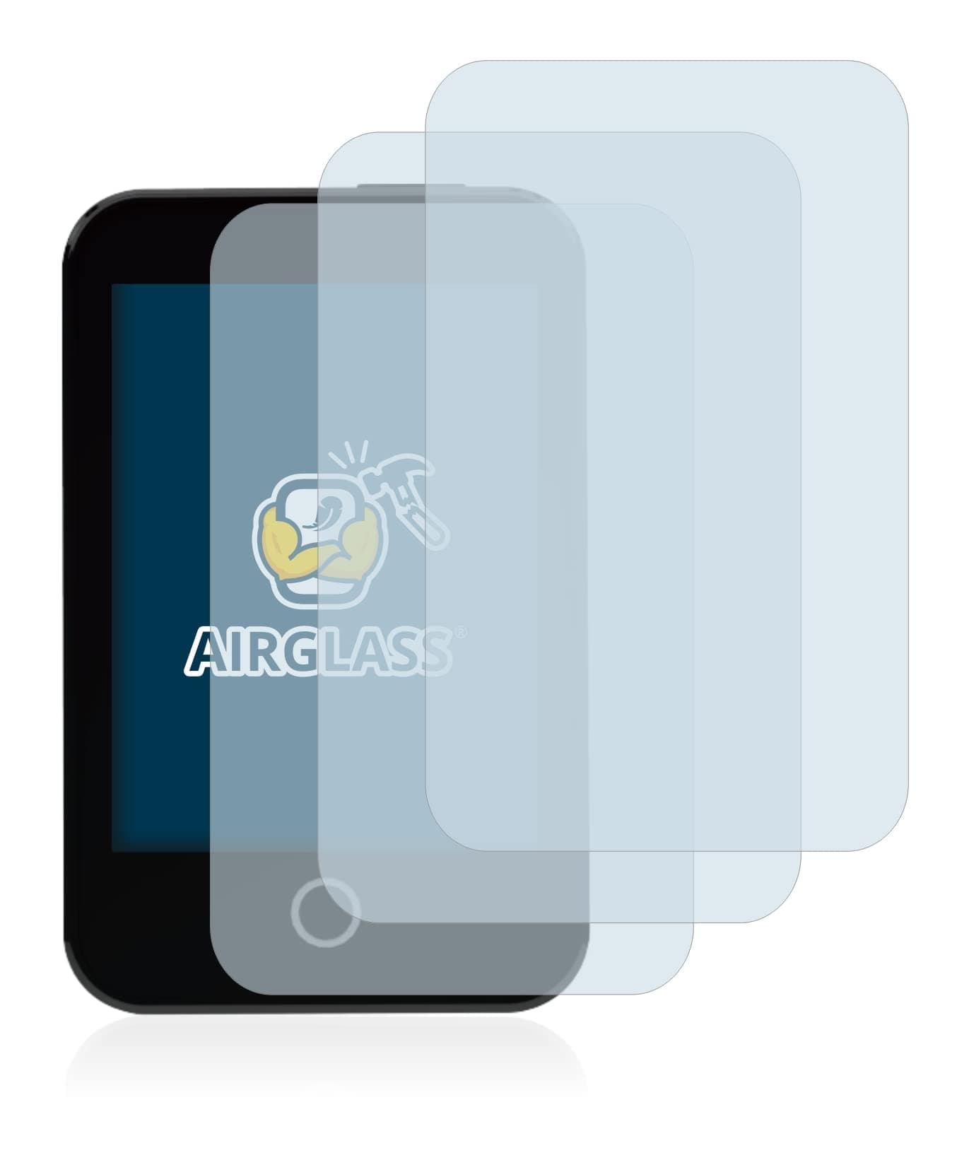 brotect Glass Screen Protector Film for Medtrum A7+ TouchCare (3 Pack) - Glass-Foil 9H Protection [Scratch Resistant, High Clarity]