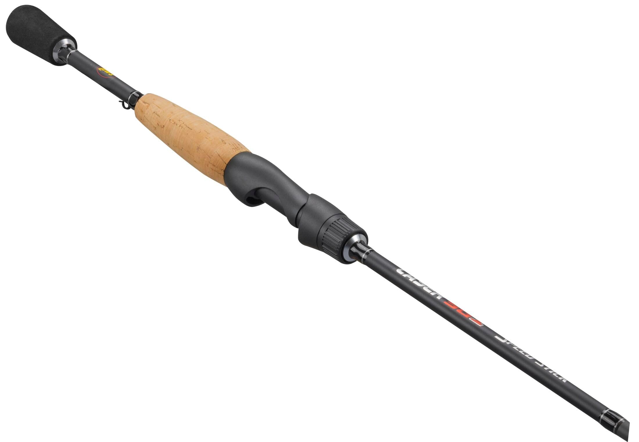 Laser SG1 Spinning Fishing Rod, IM6 Graphite Blank, Stainless Steel Guides, Split-Grip Cork Handle with EVA Butt