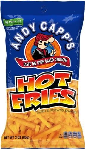 Andy Capps Hot Fries 3 Oz(Pack of 3)