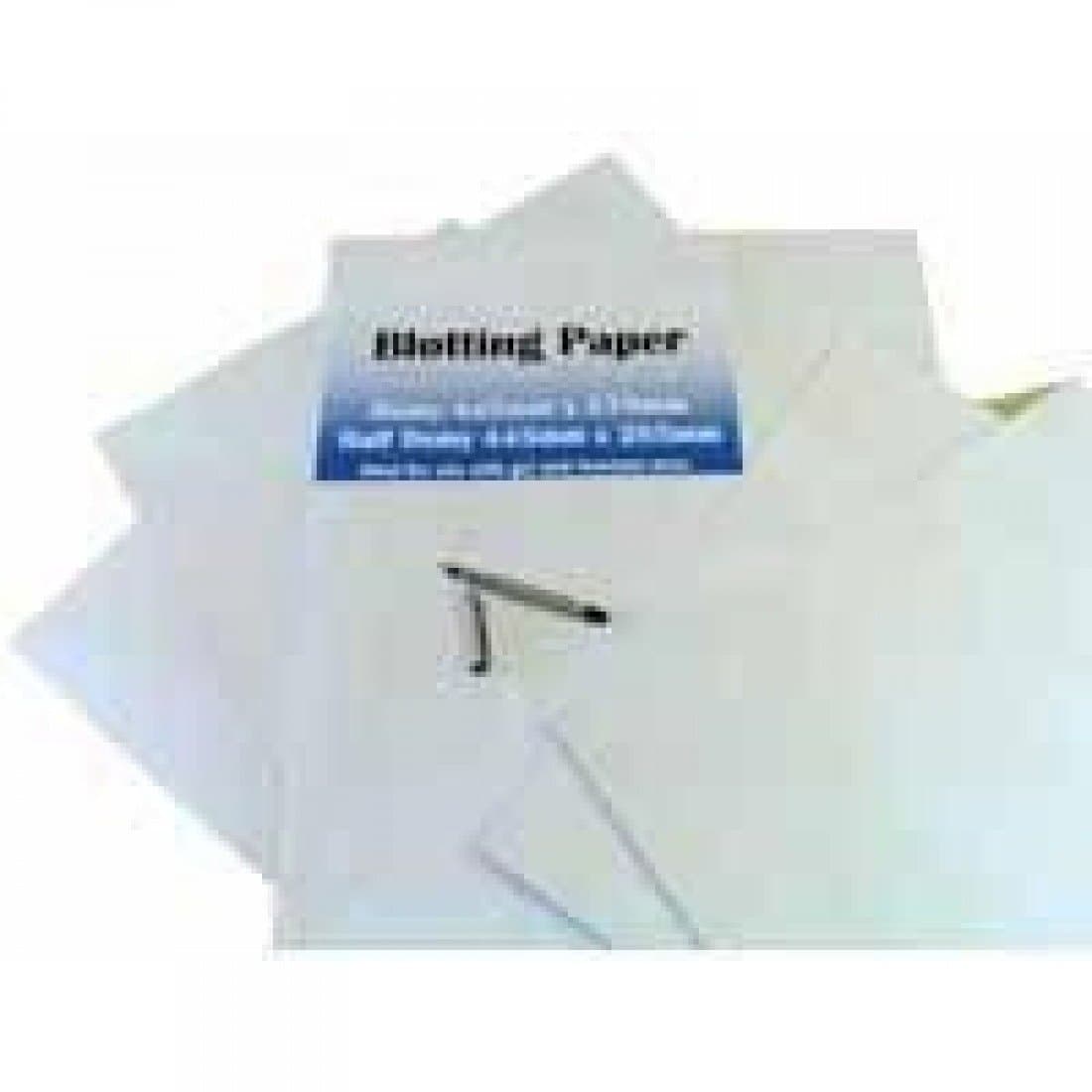 Blotting 445 x 570mm Demy Blotting Paper - White (Pack of 50)