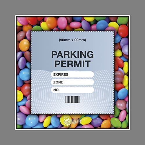 Artisticky Parking Permit Holder Skin Smartie FRAME
