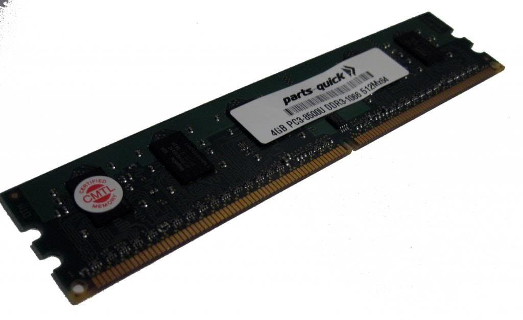 parts-quick 4Gb Memory For Elitegroup (Ecs) A880Lm-M Motherboard Ddr3-8500 Non Ecc Dimm Ram (Parts-Quick Brand)