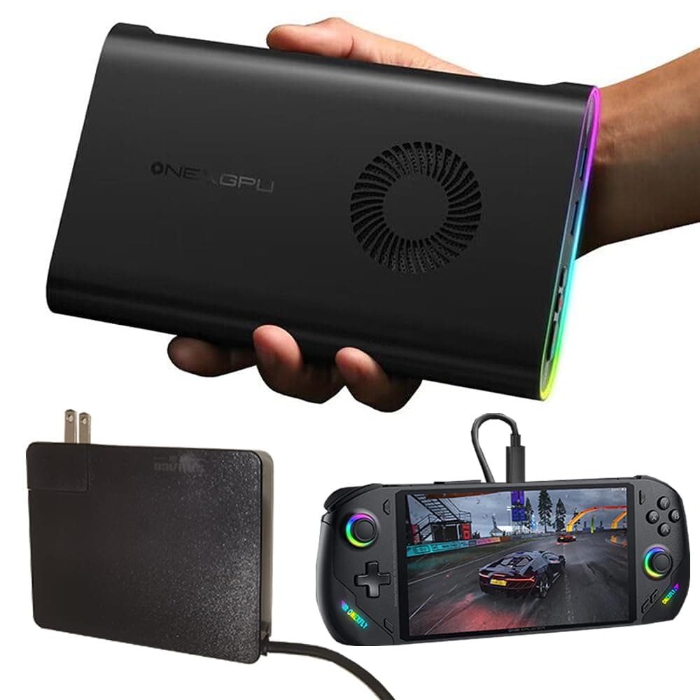 ONEXGPU eGPU Graphic Card Dock Expansion Card with Radeon RX 7600M XT 8GB GDDR6 RDNA3 Architecture M.2 2280 Oculink Thunderbolt 3 and 4