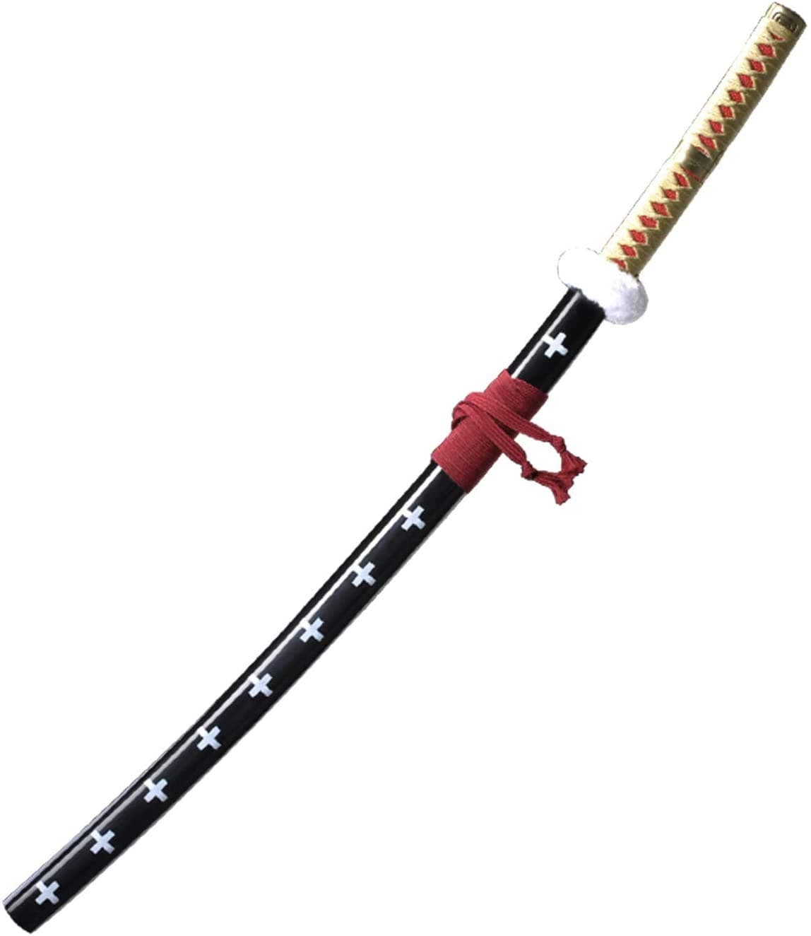 Good Fortune One Piece Roronoa Zoro Cosplay Wood Sword (Death Surgeon Trafalgar Law)
