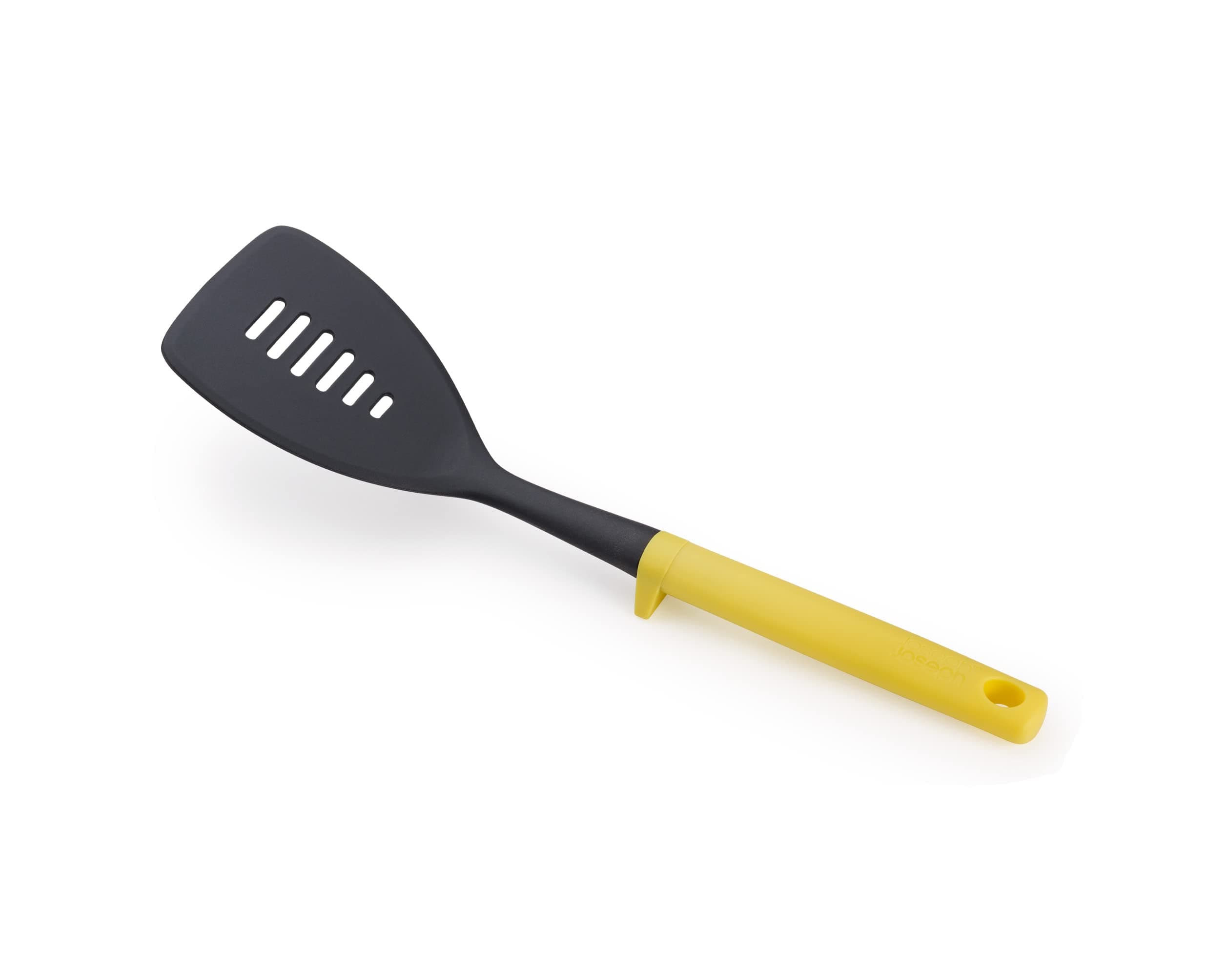 Duo Slotted Turner – Heat-Resistant Nylon Cooking Spatula with Integrated Tool Rest, Non-Stick Safe