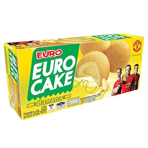 Euro Cake, Banana Cake, 144 g. [Pack of 1 piece]