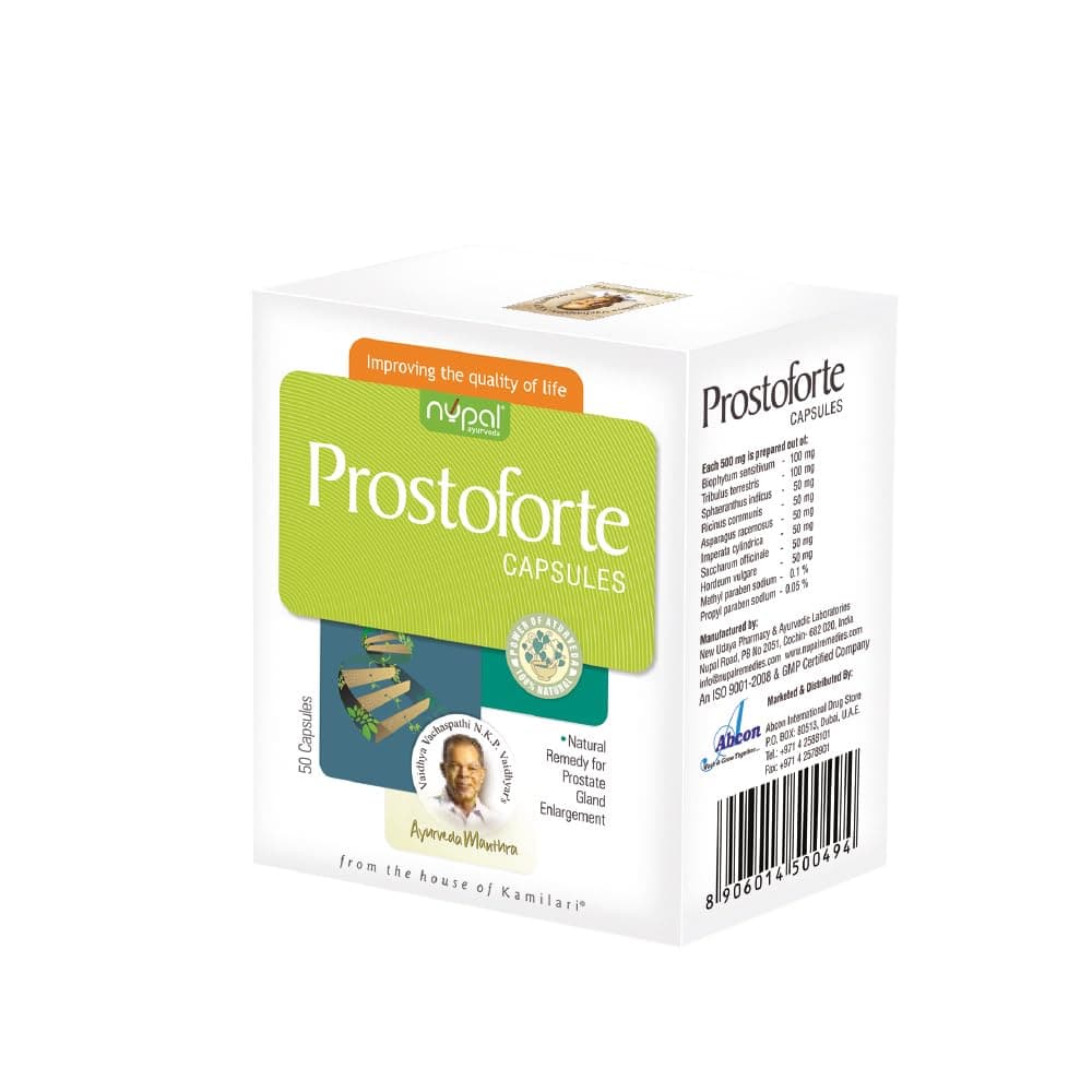 Nupal Prostoforte capsules for Prostate Health and urinary wellness