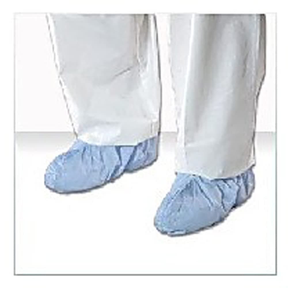 Alpha Pro Tech SH-X1223-B Critical Cover SureGrip Non-Skid Serged Seams Shoe Cover, X-Large, Blue (Case of 300)