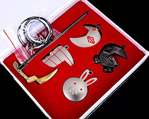 Mxnpolar Tokyo Ghoul Necklace Pendant Full Set of 5 Pcs Cosplay