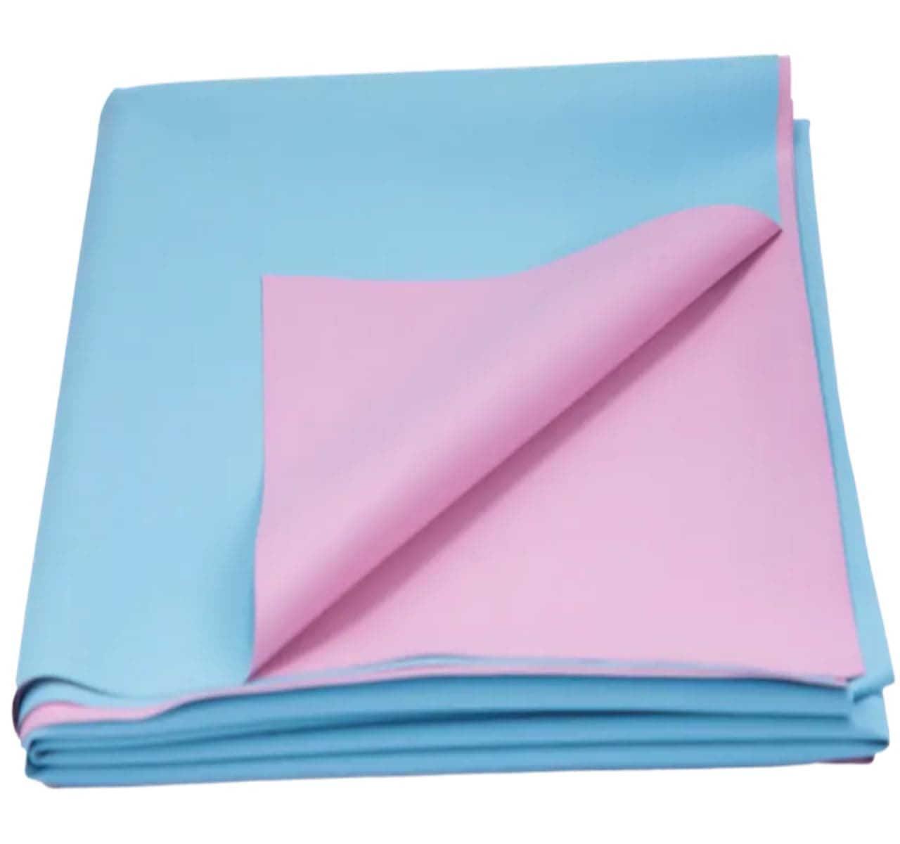 Waterproof Dry Rubber Bed Sheet Premium Washable Makintosh Sheet Non-Absorbent Reusable Crib Mat Hospital Bed Protector for Baby and Adult (1 Meter 3 Feet (L-40inchXW-36inch))