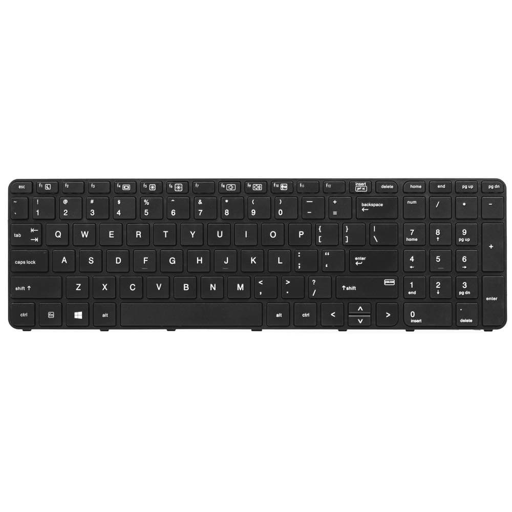 Replacement Keyboard for HP Probook 450 G3 HP Probook 455 G3 HP Probook 470 G3 Black US Layout