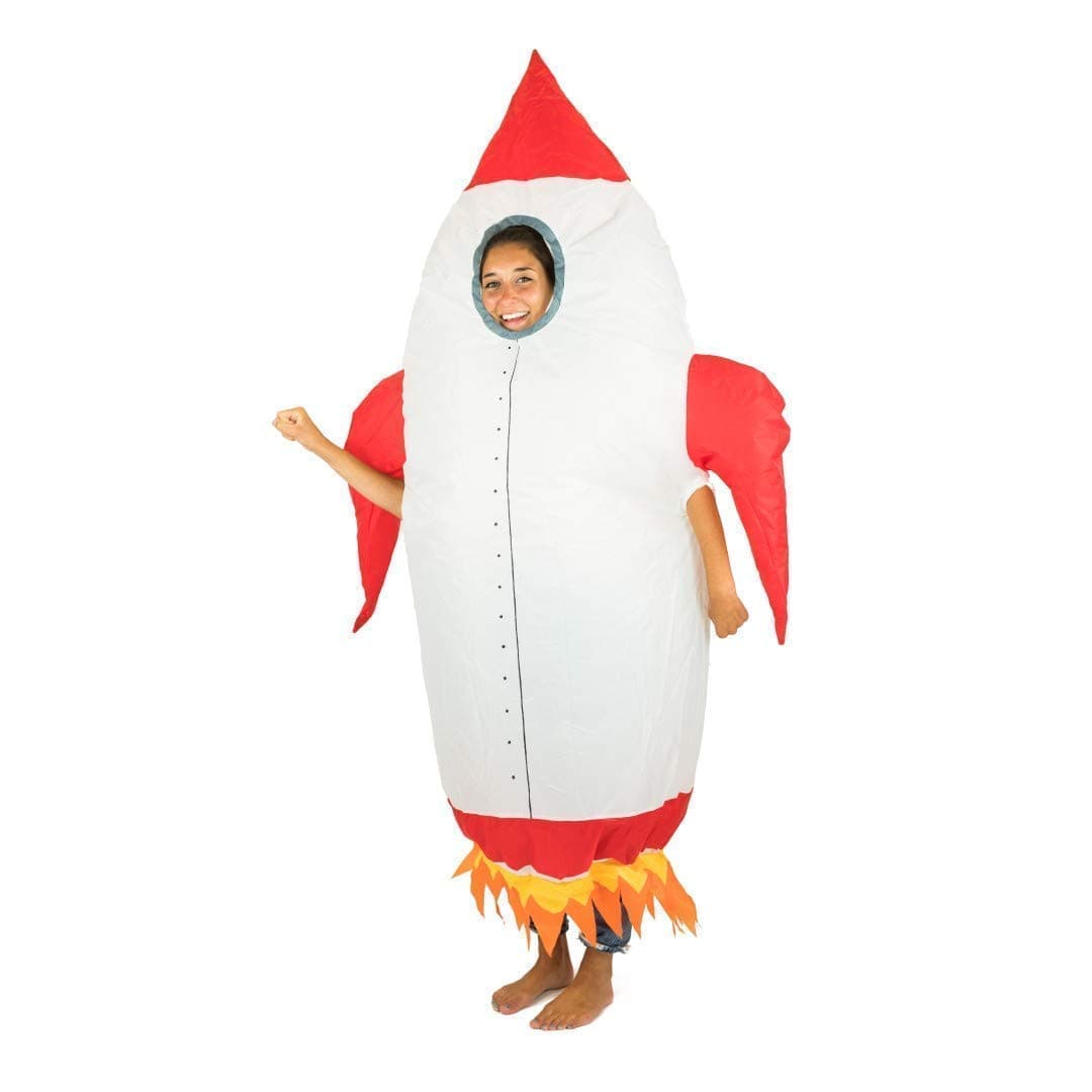 Bodysocks Space Rocket Inflatable Costume for Adults (One Size)
