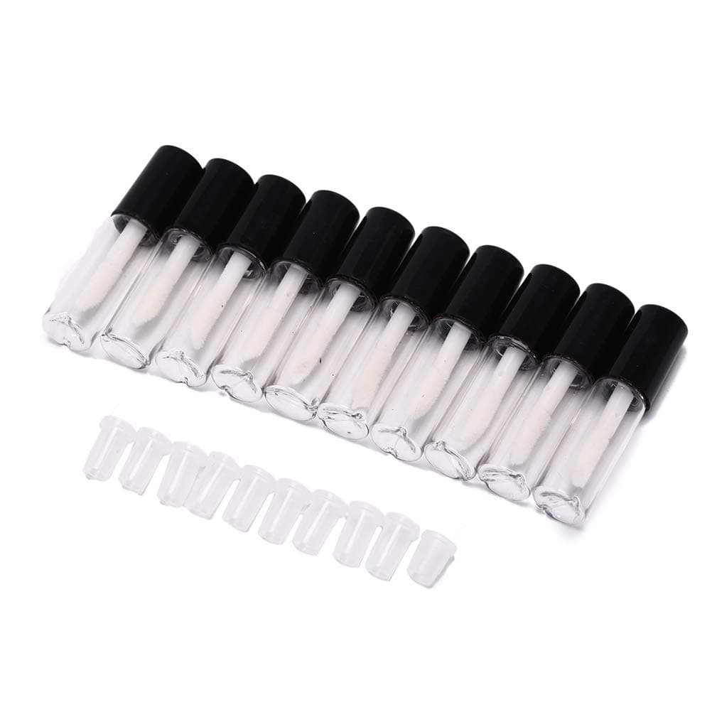 FADACAI 20 Pcs Empty Lip Gloss Tube Lip Balm Bottle 1.2ml Lipstick Samples Container